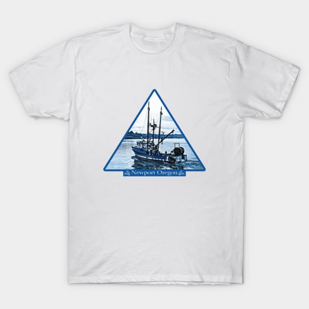 Done For The Day Newport Oregon T-Shirt by 2HivelysArt